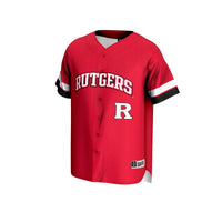 Rutgers Scarlet Knights Baseball Jersey - Scarlet
