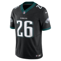 Philadelphia Eagles Saquon Barkley Black Limited Jersey