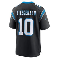 Carolina Panthers Ryan Fitzgerald Black Team Game Jersey