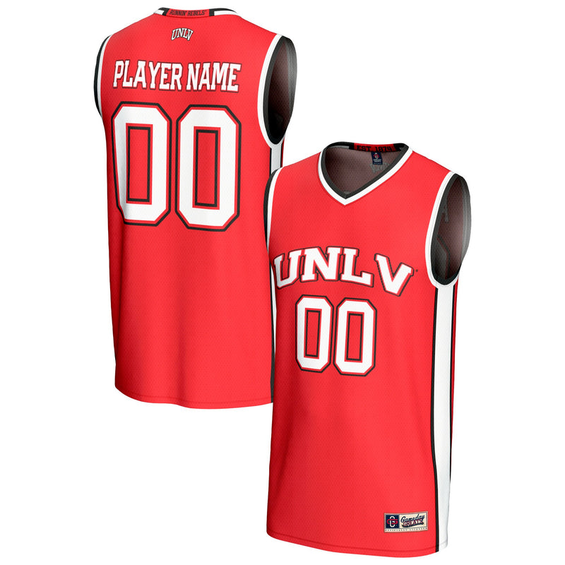 UNLV Rebels Basketball NIL Pick-A-Player Lightweight Basketball Fashion Jersey - Scarlet