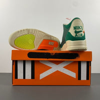 Low Top Sneakers, Green Beige Colorway, Lace Up Design, Casual Gift for Sneaker Fans