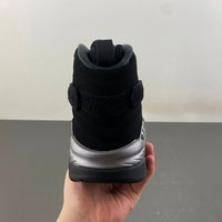 Retro Mid Top Sneakers, Black Colorway, Lace Up Design, Casual Gift for Sneaker Fans