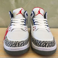 Low Top Sneakers, Blue White Colorway, Lace Up Design, Casual Gift for Sneaker Fans