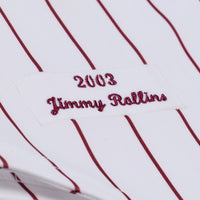 Philadelphia Phillies Jimmy Rollins White 2003 Cooperstown Collection Authentic Jersey