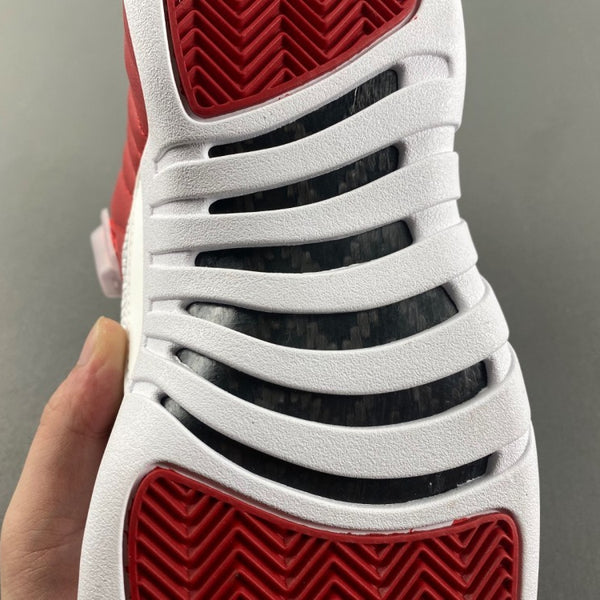 Low Top Sneakers, White Red Colorway, Leather Footwear, Lace Up Design, Casual Gift for Sneaker Fans