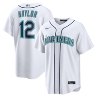 Seattle Mariners Josh Naylor White Home Replica Jersey