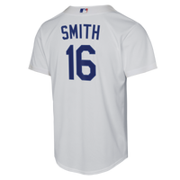 Male Los Angeles Dodgers Will Smith White Home Replica Jersey