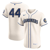 Seattle Mariners Julio Rodríguez Cream Alternate 2 Elite Player Jersey