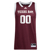 Texas A&M Aggies Pick-A-Player NIL Basketball Jersey - Maroon