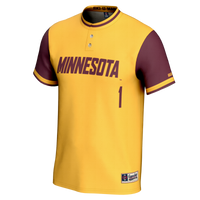 #1 Minnesota Golden Gophers Lightweight Softball Jersey - Gold