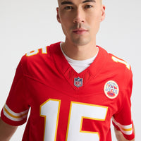 Kansas City Chiefs Patrick Mahomes Red Team Stitched Limited Jersey