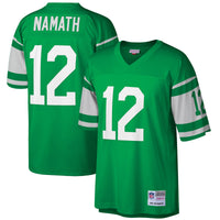 New York Jets Joe Namath Green Big & Tall 1968 Retired Player Replica Jersey
