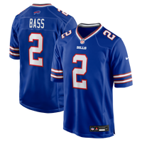 Buffalo Bills Tyler Bass Royal Game Player Jersey