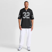 Las Vegas Raiders Marcus Allen Black Game Retired Player Jersey