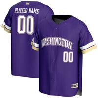 Washington Huskies NIL Pick-A-Player Lightweight Baseball Jersey - Purple