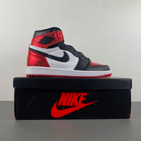 High Top Sneakers, Red Colorway, Lace Up Design, Casual Gift for Sneaker Fans