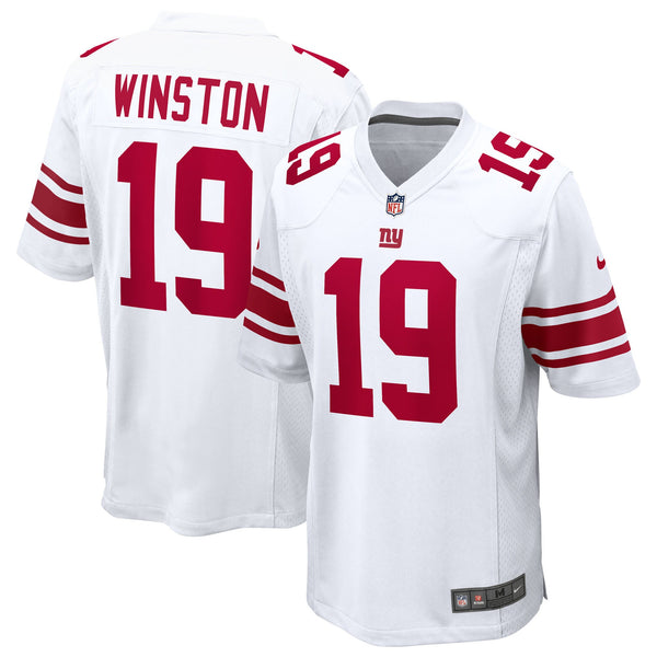 New York Giants Jameis Winston White Game Jersey