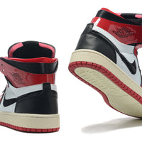 Sneakers, Red Black White Colorway, Patent Leather Footwear, Lace Up Design, Casual Gift for Sneaker Fans
