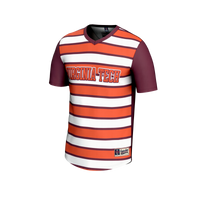 Virginia Tech Hokies Lightweight Collegiate #0 Soccer Fashion Jersey - Maroon