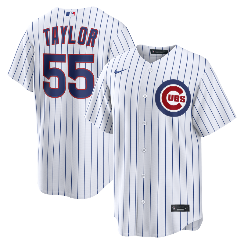 Chicago Cubs Tyrone Taylor White Home Replica Jersey