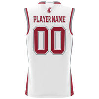 Washington State Cougars NIL Pick-A-Player Basketball Jersey - White