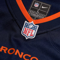 Denver Broncos Bo Nix Navy Alternate Game Jersey