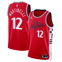 LA Clippers Statement Edition Swingman Jersey - Red - Nick Martinelli