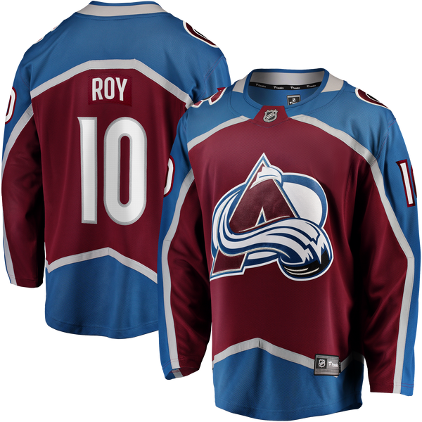 Colorado Avalanche Nicolas Roy Burgundy Home Breakaway Jersey