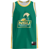 Norfolk State Spartans Lightweight Basketball Jersey - Green