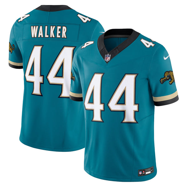 Jacksonville Jaguars Travon Walker Teal Prowler Throwback Limited Jersey