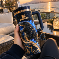 Godzilla Quiet Presence - Bold Graphic Tumbler