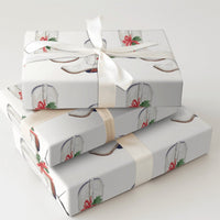 Western Holiday Gift Wrap, Cowboy Boot Christmas Wrapping Paper, Watercolor Cowgirl Boots Wrapping Paper, Rustic Country Xmas Gift Wrap