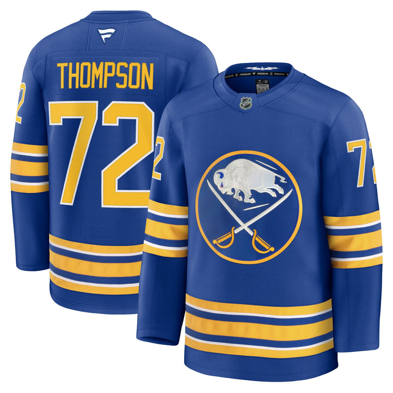 Buffalo Sabres Tage Thompson Royal Home Premium Jersey