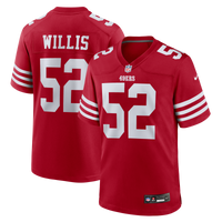 San Francisco 49ers Patrick Willis Scarlet Retired Player Game Jersey