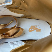 High Top Sneakers, Brown White Colorway, Lace Up Design, Casual Gift for Sneaker Fans