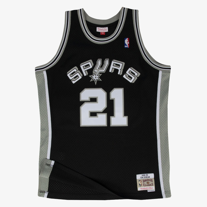 San Antonio Spurs Swingman Jersey Road Tim Duncan 1998-99