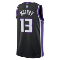 Sacramento Kings Icon Edition Swingman Jersey - Black - Keegan Murray