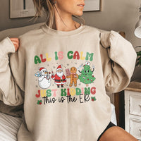 Emergency Room Holiday Crewneck, Humorous ER Nurse Christmas Sweatshirt, Medical Staff Pullover, Doctor Nurse Xmas Sweater, Winter Holiday Present