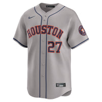 Houston Astros Jose Altuve Gray Road Limited Player Jersey