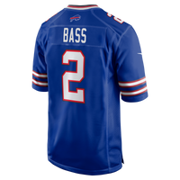 Buffalo Bills Tyler Bass Royal Game Player Jersey