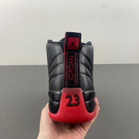 High Top Sneakers, Black Red Colorway, Lace Up Design, Casual Gift for Sneaker Fans