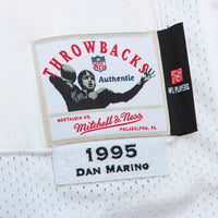 Miami Dolphins 1995 Dan Marino White Authentic Throwback Retired Player Pocket Jersey