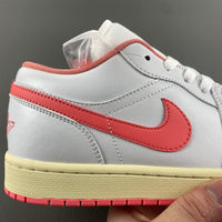 Low Top Sneakers, White Red Gray Colorway, Lace Up Design, Casual Gift for Sneaker Fans
