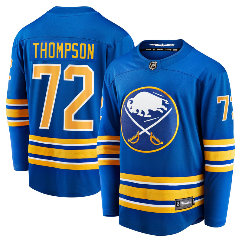 Buffalo Sabres Tage Thompson Royal Home Breakaway Player Jersey