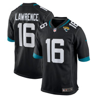 Jacksonville Jaguars Trevor Lawrence Black Alternate Game Jersey