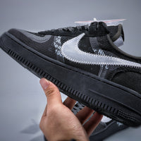 Low Top Sneakers, Black Colorway, Lace Up Design, Casual Gift for Sneaker Fans