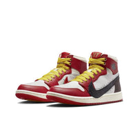 Basketball Shoes, White Black Red Colorway, Retro, High Top, Lace Up Design, Casual Gift for Shoe Lovers