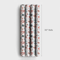Retro Gaming Santa Gift Wrap, Gamer Christmas Wrapping Paper, Video Game Controller Wrapping Paper, Holiday Gamer Gift Wrap, Xmas Paper Roll