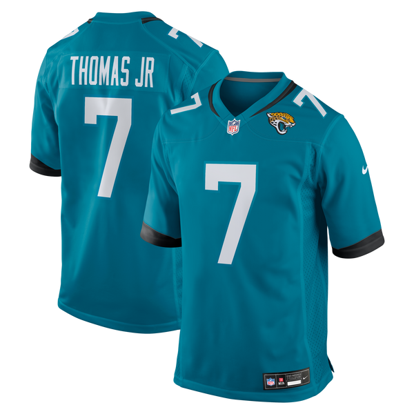 Jacksonville Jaguars Brian Thomas Jr Teal Player Game Jersey
