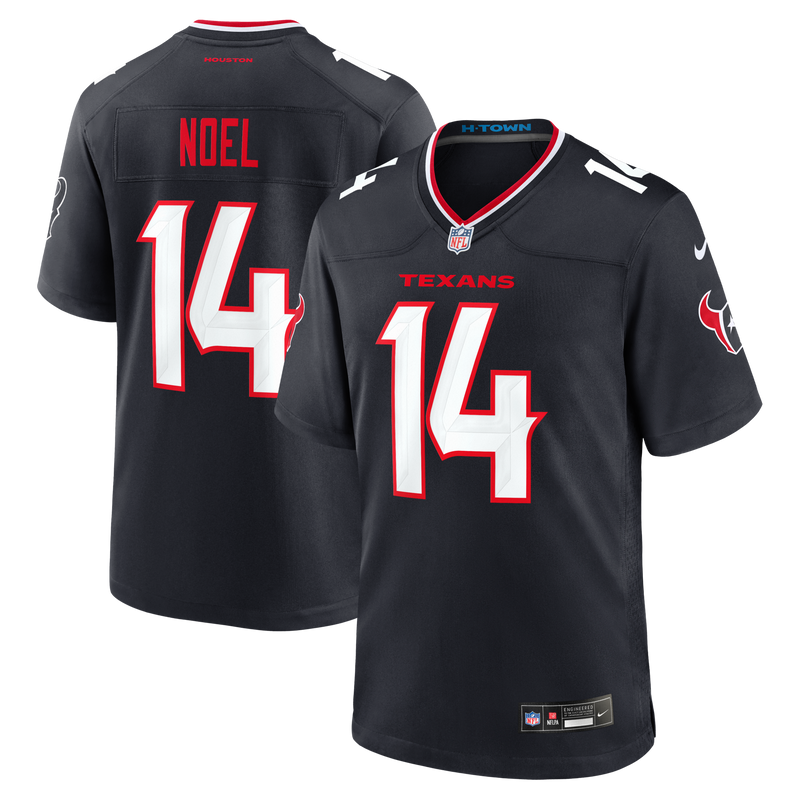 Houston Texans Jaylin Noel Navy Team Game Jersey